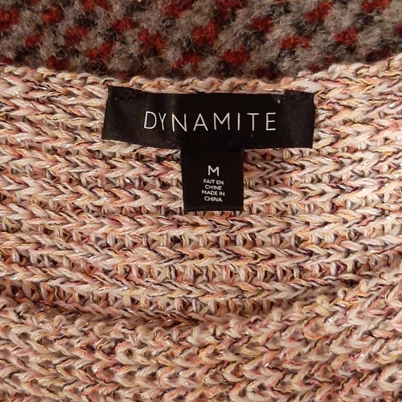 3 for $15 Dynamite asymmetrical sweater - Picture 3 of 3